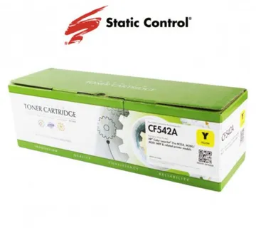 Toner Static Control HP CF542A Yellow - Umag