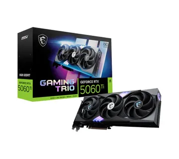 MSI GeForce RTX 5060 TI 8G Gaming Trio OC 8GB GDDR7/128-bit, PCIe 5.0x16, HDMI/3×DP - Umag