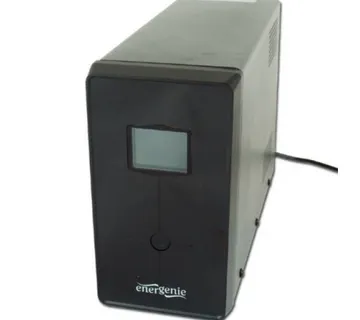 Gembird UPS with USB and LCD display, 1500 VA, black - Umag