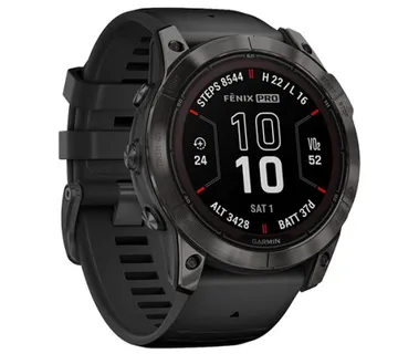 Watch Garmin Fenix 7X Pro Solar GPS 51mm Graphite Band - Carbon Grey Titan - Umag