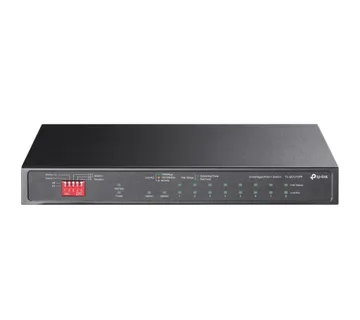 TP-Link 10-port Gigabit PoE preklopnik (Switch), 9×10/100/1000Mbps RJ45 Ports (6x PoE+, 2x PoE++, 2x Gigabit Non-PoE), 1×1000 - Umag