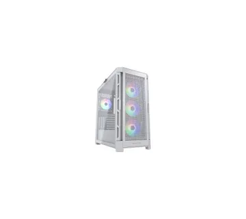 COUGAR AIRFACE PRO RGB PC Case, Mid Tower, White - Umag