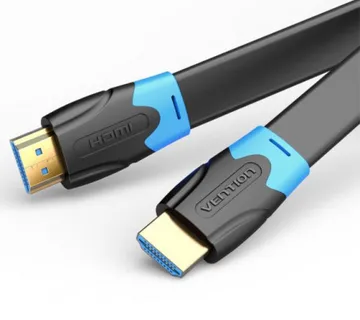 Vention Flat High Speed HDMI Cable 2M Black - Umag