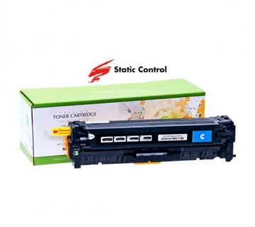 Toner Static Control HP Canon CC531A Cyan - Umag