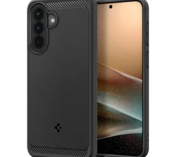 Spigen zaštitna maska Rugged Armor, matte black - Samsung Galaxy A57 2026 - Umag