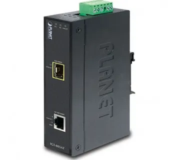 Planet Industrial 1GbE to 100 1000Base-X Media Converter (-40 to 75C) - Umag