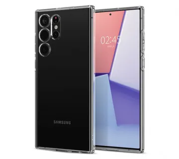 Spigen Liquid Crystal, zaštitna maska za telefon, prozirna - Samsung Galaxy S22 Ultra - Umag