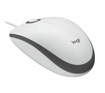 Logitech M100 žičani optički miš, bijela - Umag