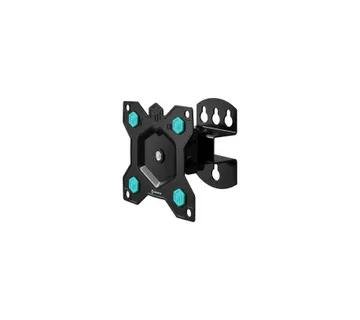ONKRON Full Motion Roto TV Wall Mount for 10 to 35-inch Flat Panel TVs Digital Panels 20 kg, Black - Umag
