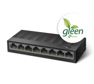 TP-Link 8-Port 1GbE RJ45 Plastic Desktop Switch - Umag