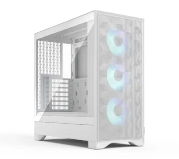 Fractal Pop 2 Air White TG RGB, bijelo bez napaj. - Umag