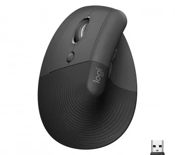 LOGITECH Lift Left Bluetooth Vertical Ergonomic Mouse - GRAPHITE/BLACK - Umag