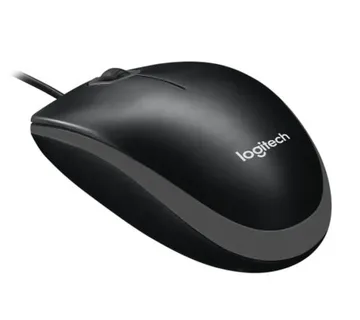 Logitech B100 optički miš, USB, crni (910-003357) - Umag