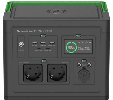 APC PPS730-GR - OffGrid Portable Power Station 730 - cover