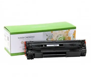 Toner Static Control HP Canon CB435A 436A 285A Black - Umag