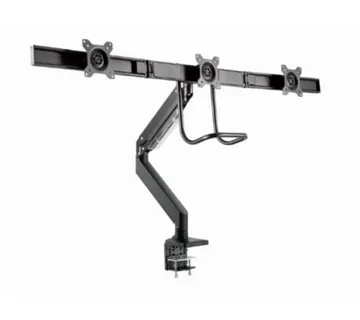 Gembird Desk mounted adjustable monitor arm for 3 monitors - Umag