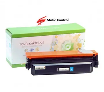 Toner Static Control HP Canon CF411X Cyan - Umag