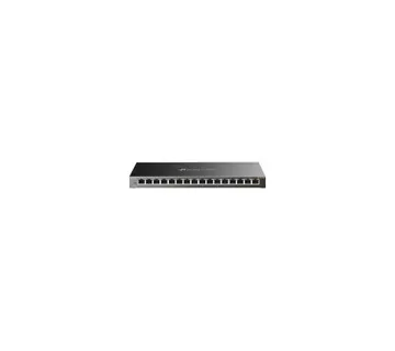 TP-Link 16-Port Gigabit Easy Smart Switch, 16-Port Gigabit Easy Smart Switch, AUTO Negot./AUTO MDI/M - Umag