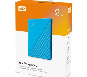WD Passport 2TB Portable, USB 3.0 Plavi - Umag