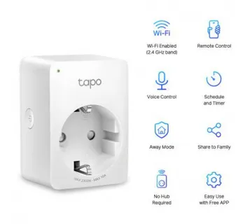 TP-Link Tapo P100 Mini Smart Wi-Fi Alexa & Google - Umag