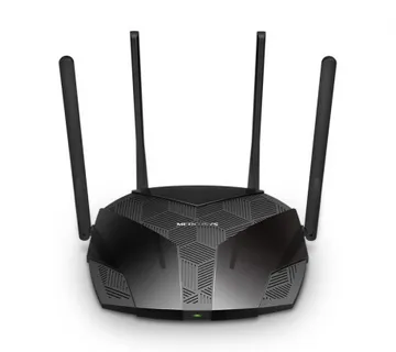 Mercusys MR80X AX3000 bežični usmjerivač (Dual-Band WiFi 6 Router) 574Mbps/2402Mbps (2.4GHz/5GHz), 802.11ax/ac/a/b/g/n, 3×G-L - Umag