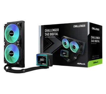 ASRock Challenger 240 Digital AIO Liquid Cooler - Umag