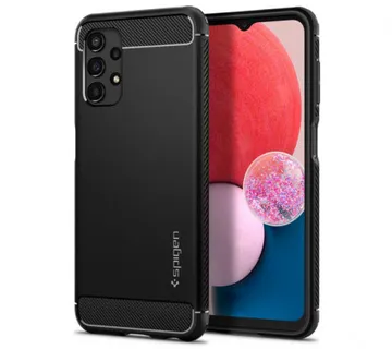 Spigen Rugged Armor, zaštitna maska za telefon, crna - Samsung Galaxy A13 - Umag