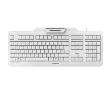 Cherry KC 1000SC tipkovnica sa čitačem Smart kartica, USB, bijela - Umag