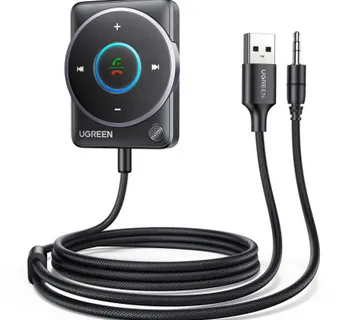 UGREEN bežični Audio receiver, Bluetooth, USB, 3.5mm, crni - Umag