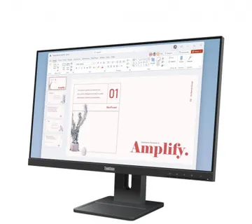 Lenovo E24-40 23.8''FHD IPS, VGA, HDMI, DP, pivot - Umag