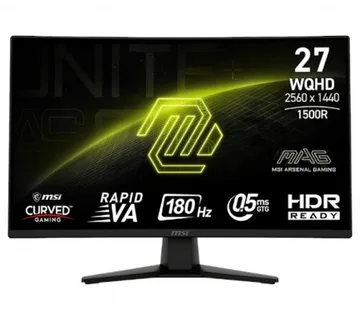 Monitor MSI MAG 274CQF 27" / WQHD / Rapid VA / 180Hz / 0,5ms GtG (black) - Umag