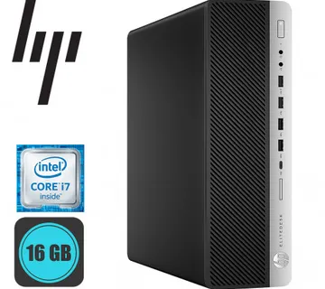 HP EliteDesk 800 G3 SFF i7-6700, 16GB DDR4, 256GB SSD - Umag