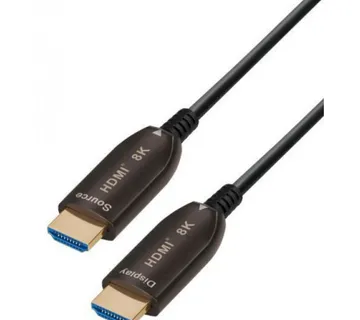 Transmedia Active Optical HDMI 2.1 Cable, 8K, 50m - Umag