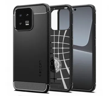 Spigen Rugged Armor, black - Xiaomi 13 - Umag