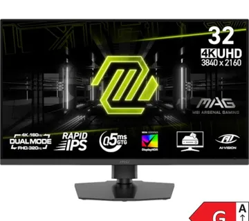 Monitor MSI MAG 322URDF E16 / 31.5" / UHD / Rapid IPS / 160Hz / 0.5ms (GtG) / black - height adjustable - Umag