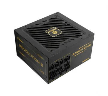 Enermax 750W Revolution III, ATX 3.1, 80+ GOLD, modularno, 3×PCIe, 9×SATA, 24-pina, 120mm ventilator - Umag
