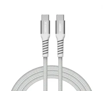 Verbatim Sync &amp; Charge Magnetic kabel USB-C na USB-C, M/M, 100W PD3.0/QC3.0, sivi, 1.2m - Umag