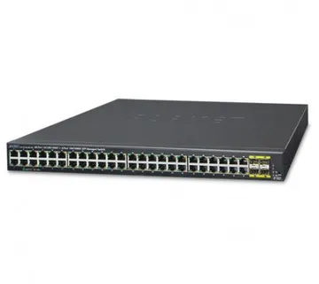 Planet 48-Port Managed Gigabit Switch 4 SFP Interfaces - Umag