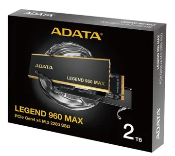 ADATA SSD Legend 960 Max, R7400/W6800, 2TB, NVMe - Umag