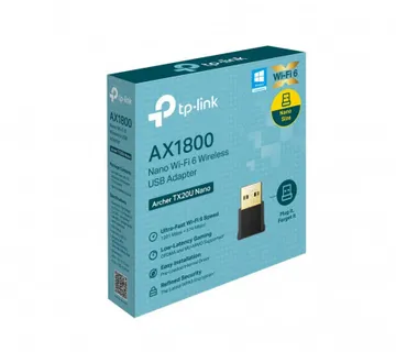TP-Link AX1800 Nano Wi-Fi 6 Wireless USB Adapter TX20U Nano - Umag
