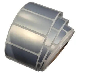 Etikete 40x20 - 1000 kom rola,f40, PET silver - Umag