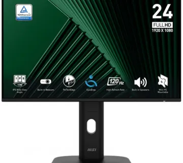 Monitor MSI PRO MP242PMG / 23.8" / FHD / IPS / 120Hz / 1ms (MPRT) / black - adjustable stand - Umag