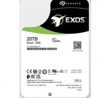 Seagate Exos X20 20 TB Serijski ATA III - Umag