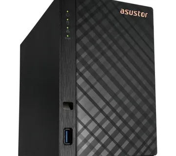 ASUSTOR NAS Drivestor2 2x 3.5" - 1x 2.5Gbe Realtek QuadCore RTD1619B 1.7GHz 1GB single PSU desktop - Umag