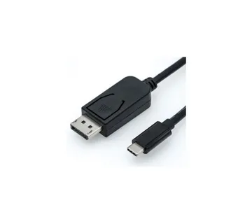 Roline USB-C - DisplayPort kabel, M/M, 2.0m, crni - Umag