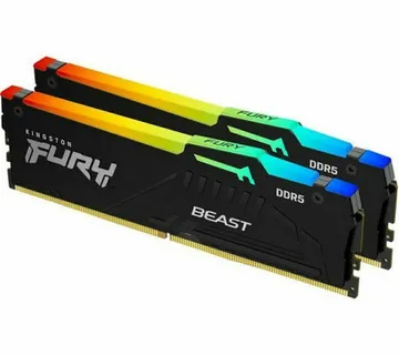 Kingston 16GB 6000MT/s DDR5 CL30 DIMM (Kit of 2) FURY Beast RGB EXPO - Umag