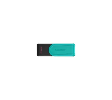 Kingston 128GB Portable USB 3.2 Gen 1 DataTraveler Exodia S (Black/Turquoise) - Umag