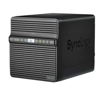 Synology DS423 DiskStation 4-bay NAS server, 2.5"/3.5" HDD/SSD podrška, Hot Swappable HDD, Wake on LAN/WAN, 2GB, 2×G-LAN, 2×U - Umag