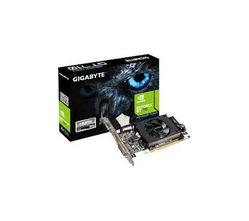 GIGABYTE Video Card NVIDIA GeForce GT 710 2GL (2GB DDR3/64bit, PCI-E 2.0, Recommended PSU 300W, HDMI - Umag