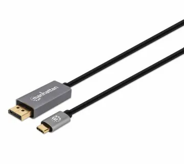 Manhattan kabel USB-C na DP M/M, 8K@60Hz, 2m, crni - Umag